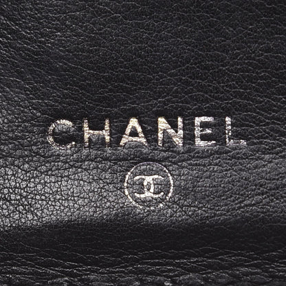 Chanel Caviar Timeless CC Zip Around Organizer Wallet Black 6 of 11