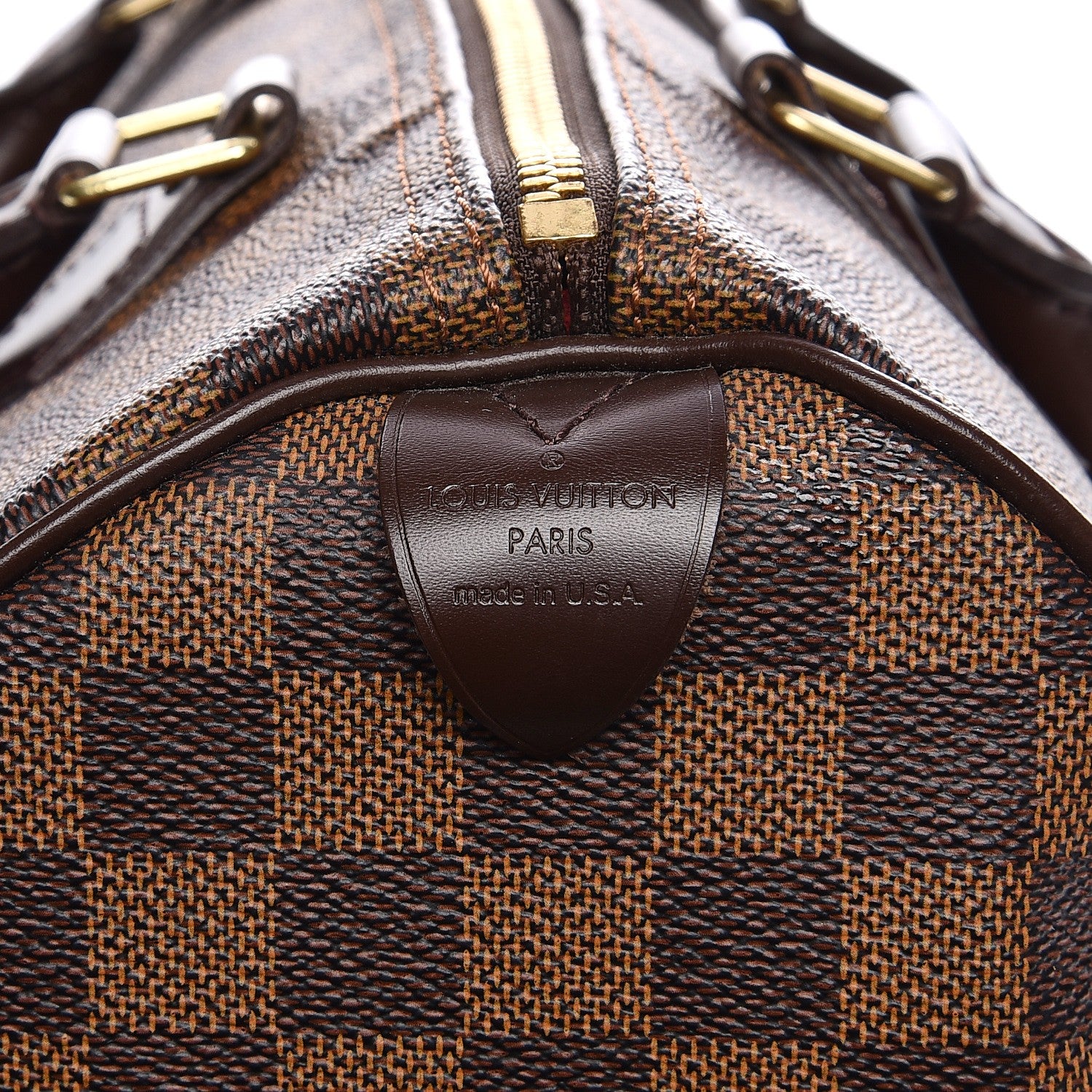 Louis Vuitton Damier Ebene Speedy 30 6 of 13