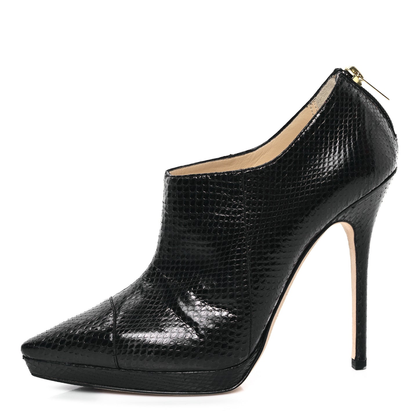 Watersnake George 120mm Ankle Booties 38.5 Black