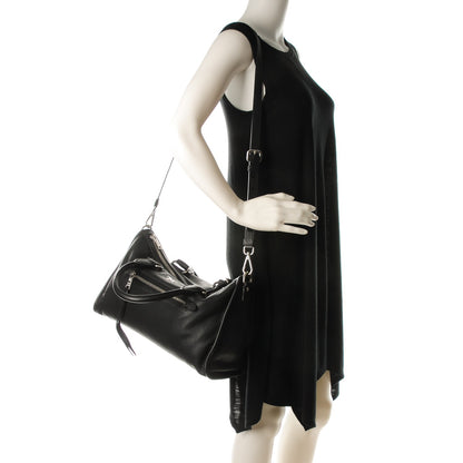 Prada Vitello Phenix Shoulder Bag Nero Black 2 of 8