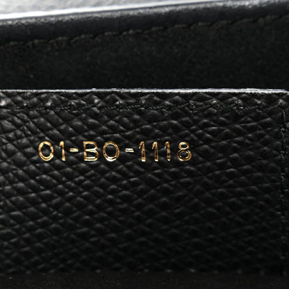 Christian Dior Grained Calfskin Saddle Bag Black 7 of 11