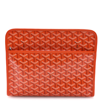Goyard Goyardine Jouvence GM Toiletry Pouch Orange 1 of 7