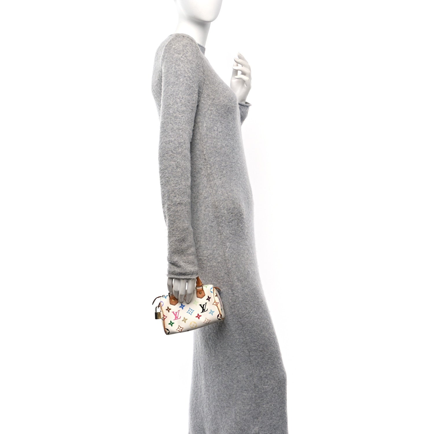 Louis Vuitton Monogram Multicolor Mini Sac HL Speedy White 2 of 11