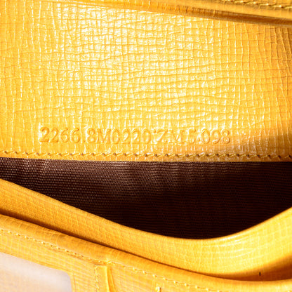 Fendi Zucca Spalmati Vitello Elite Continental Wallet White 10 of 10