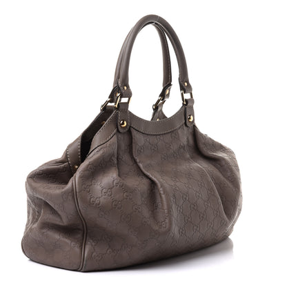 Gucci Guccissima Medium Sukey Tote Taupe 3 of 13