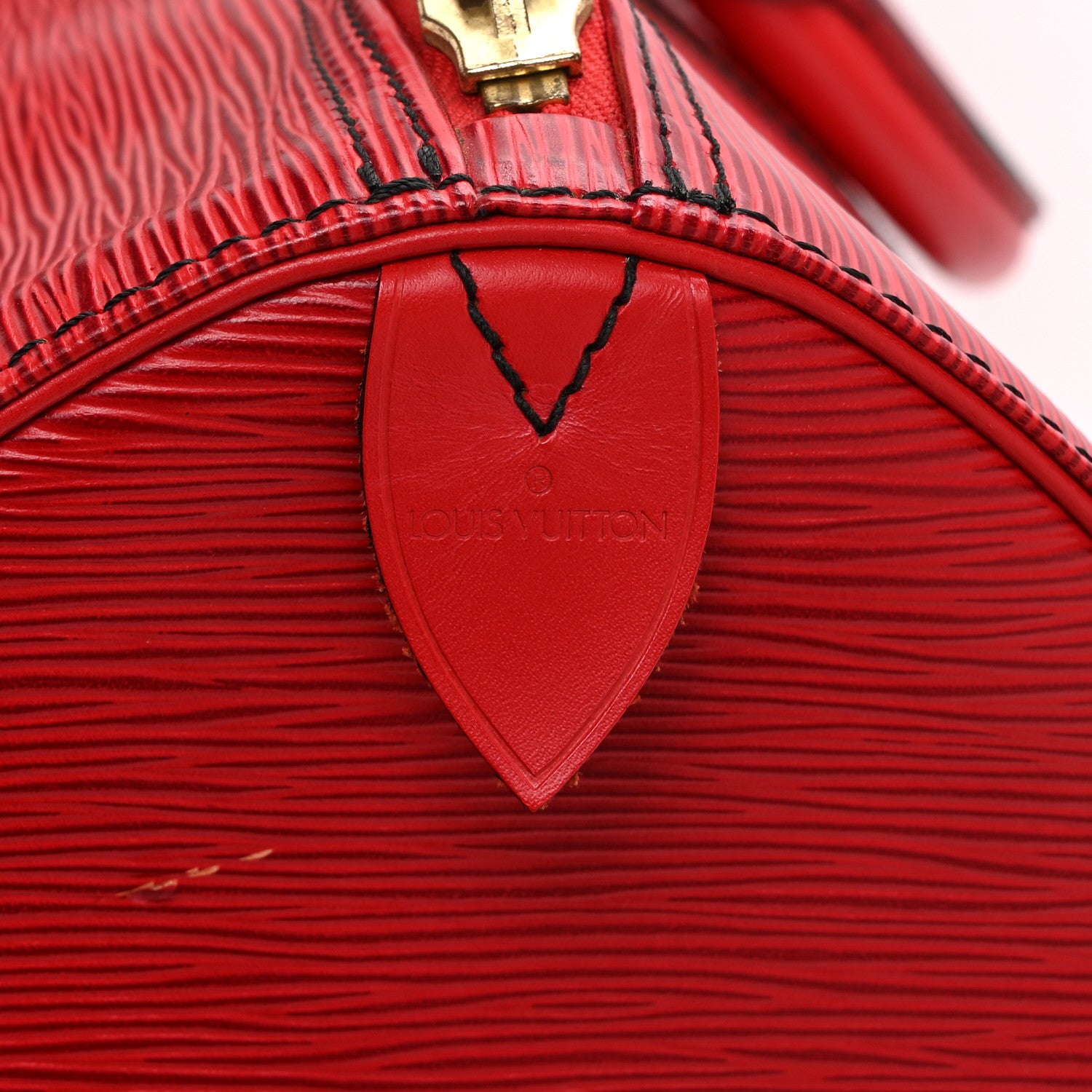 Louis Vuitton Epi Keepall 50 Castillan Red 5 of 11