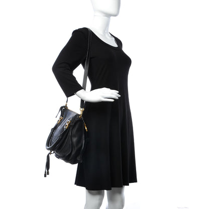 Chloe Calfskin Medium Marcie Satchel Black 3 of 8