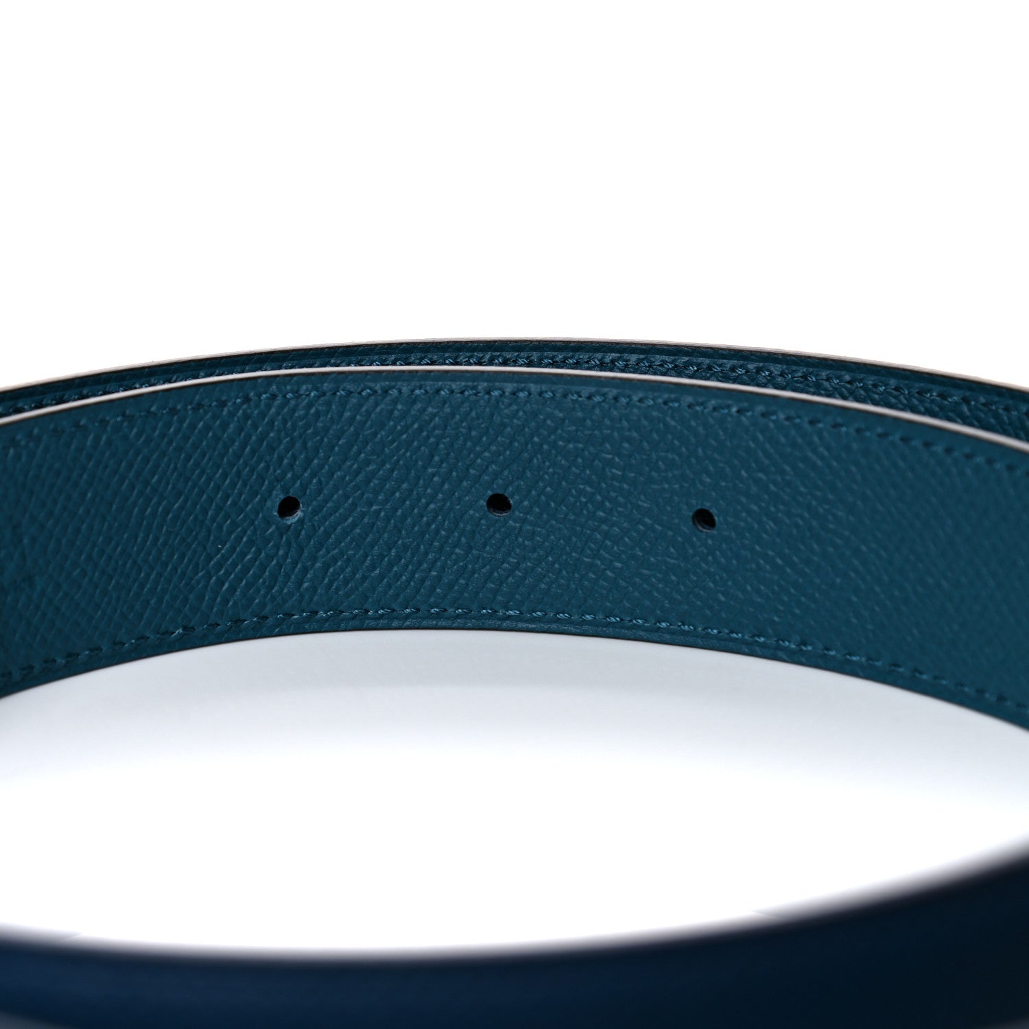 Hermes Epsom 32mm Belt Strap 85 Deep Bleu Bleu Izmir 3 of 5