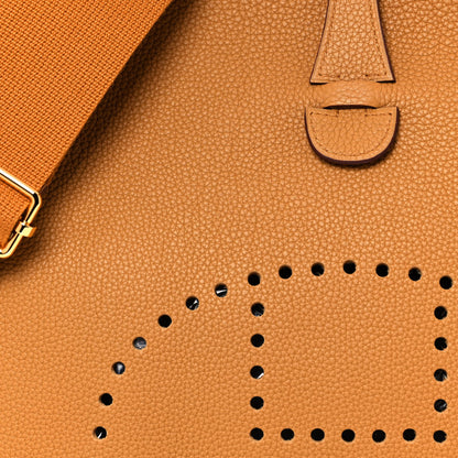 Hermes Taurillon Maurice Evelyne III PM Sesame 8 of 13