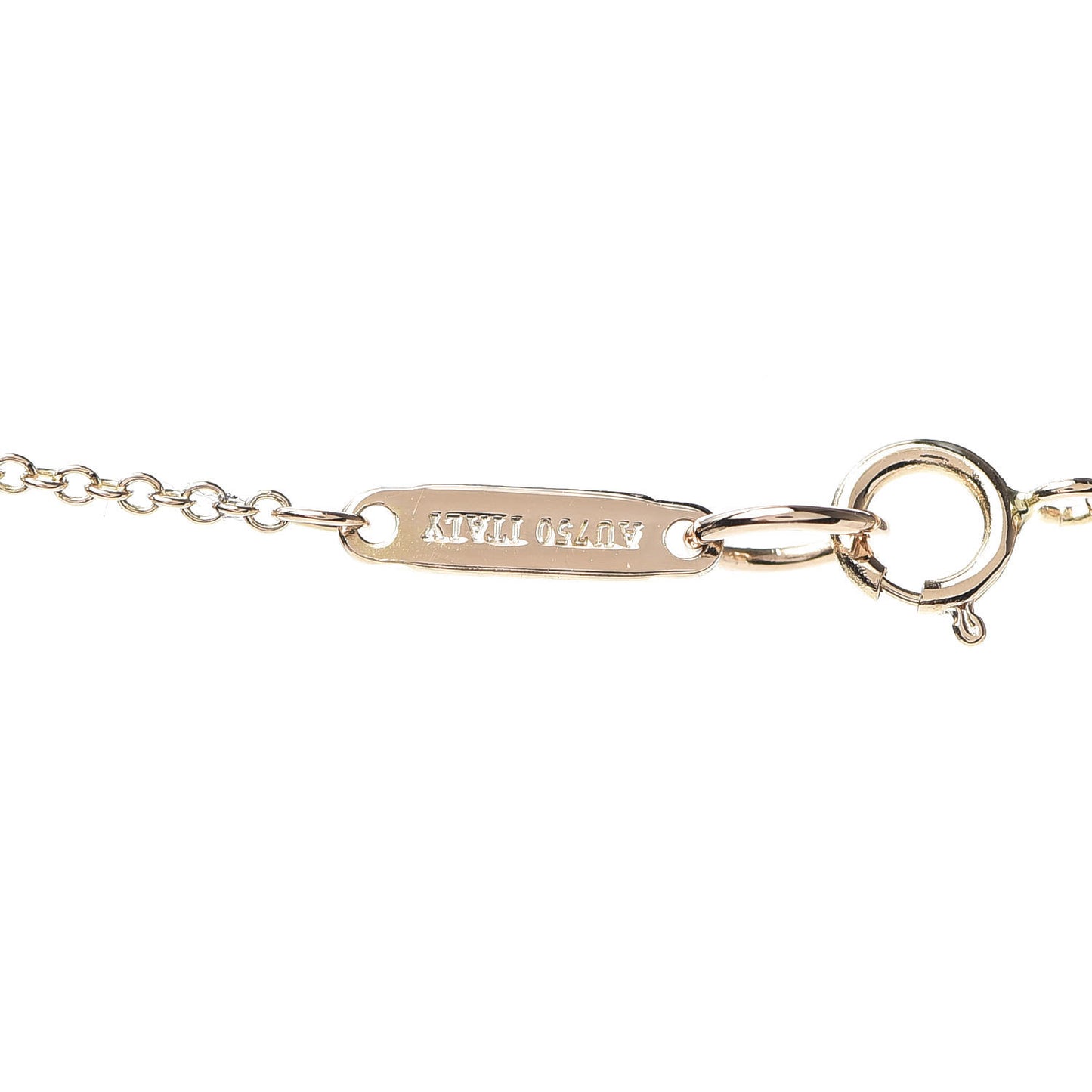 18K Rose Gold Atlas Open Pendant Necklace