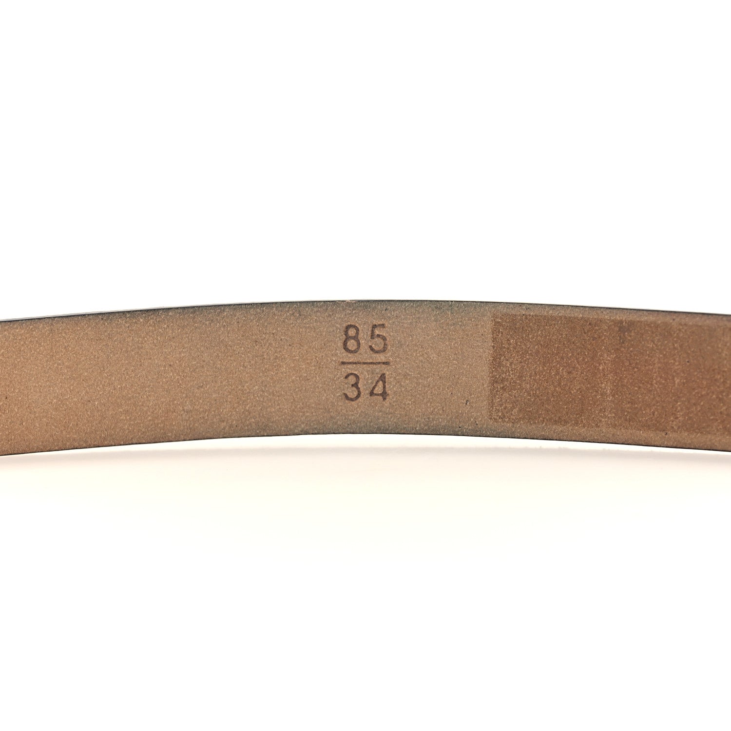 Chanel Glitter Calfskin CC Logo Skinny Belt 85 34 Black 5 of 8