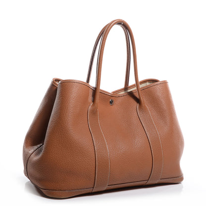Hermes Vache Fjord Garden Party Tote 36 MM Gold 3 of 6