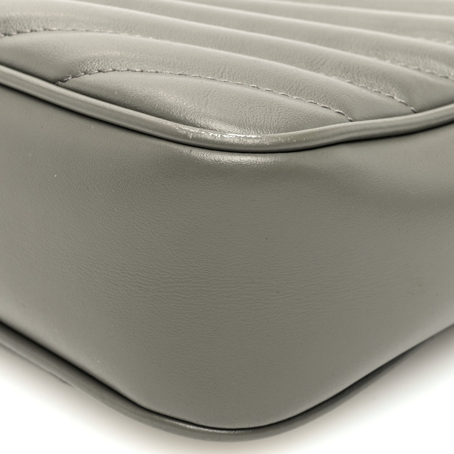 Calfskin Matelasse Monogram Lou Camera Bag Fog