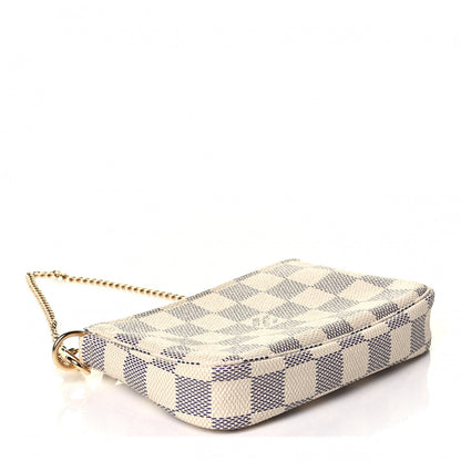 Louis Vuitton Damier Azur Mini Pochette Accessories 3 of 6