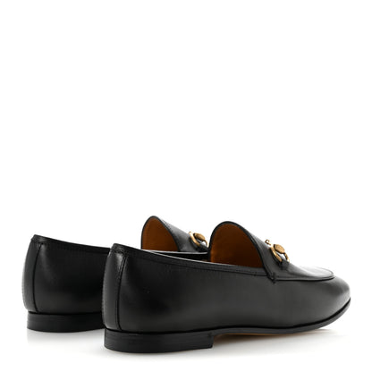 Gucci Calfskin Womens Jordaan Loafers 36 Black 5 of 10