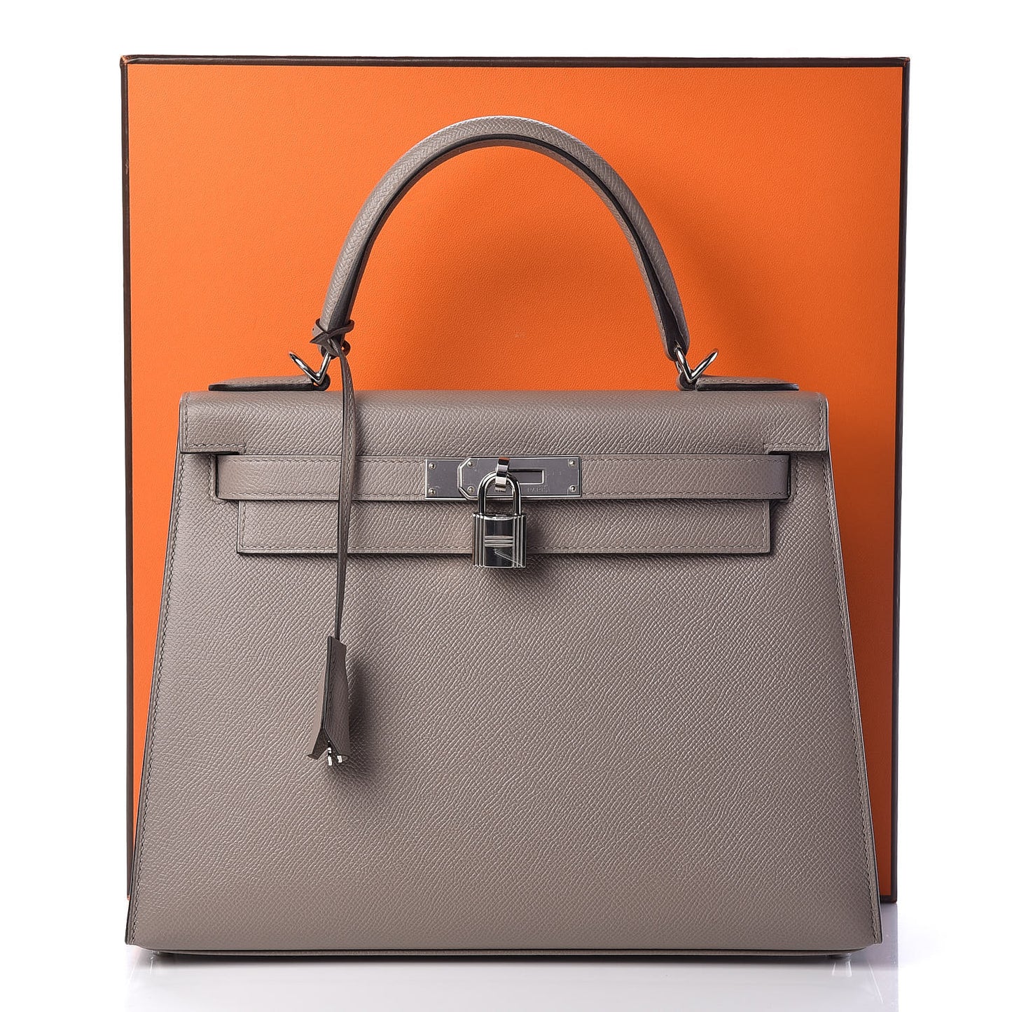 Epsom Kelly Sellier 28 Gris Asphalte