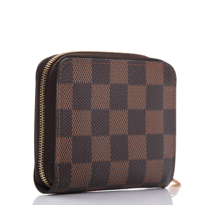 Louis Vuitton Damier Ebene Zippy Coin Purse 3 of 13