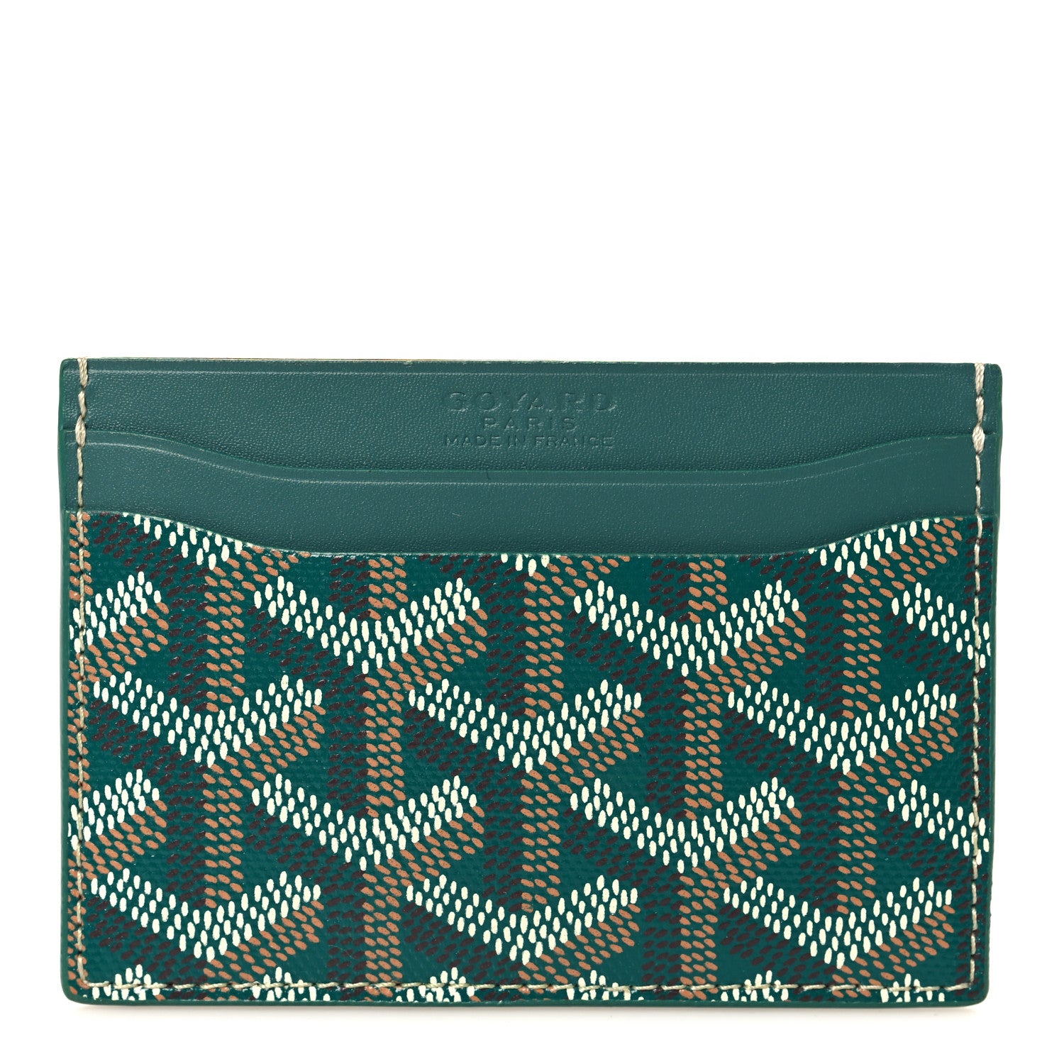 Goyard Goyardine Saint Sulpice Card Holder Green 1 of 7