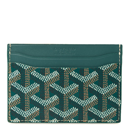 Goyard Goyardine Saint Sulpice Card Holder Green 1 of 7
