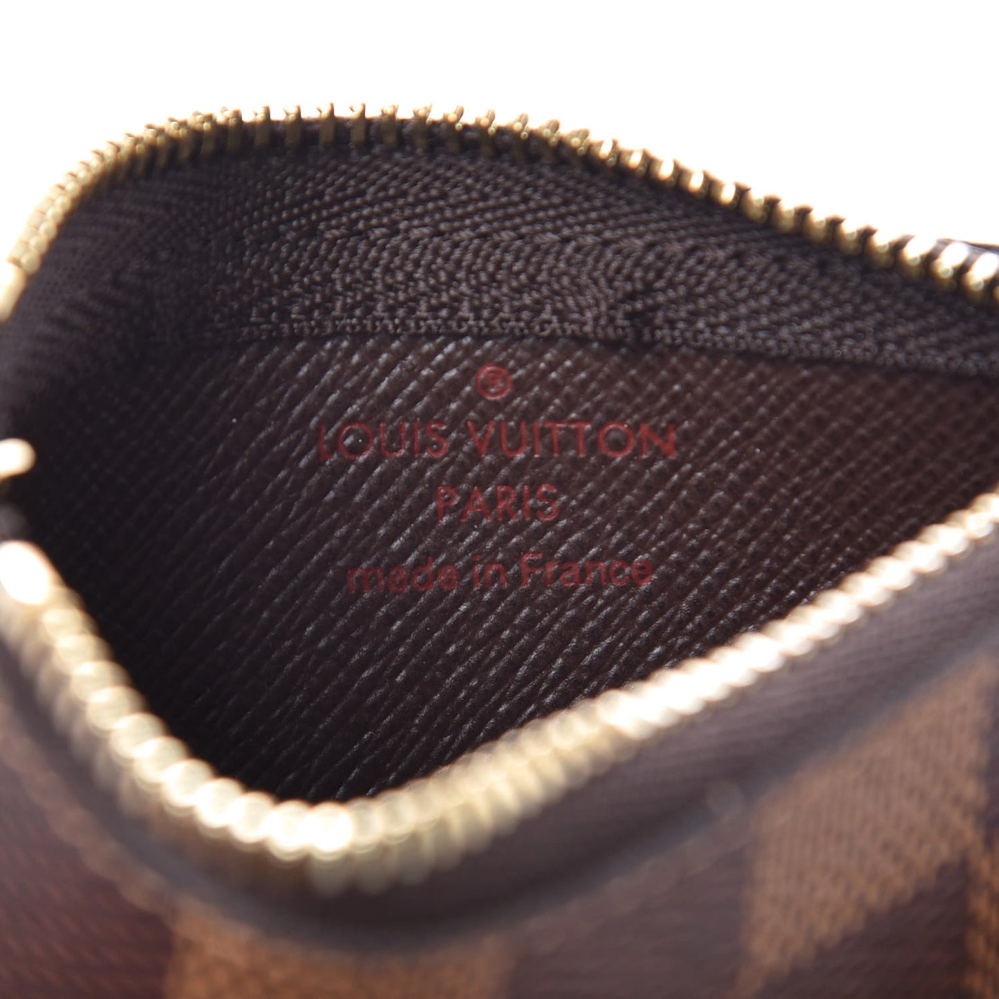 Damier Ebene Key Pouch