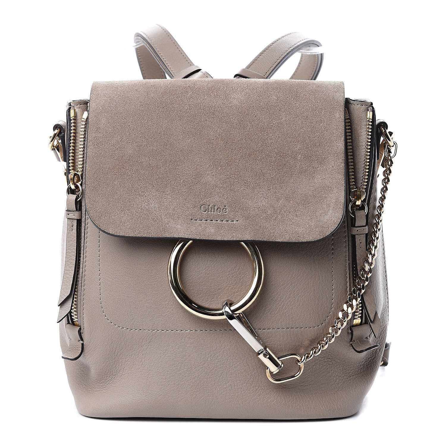 Chloe Suede Calfskin Small Faye Backpack 1 of 10