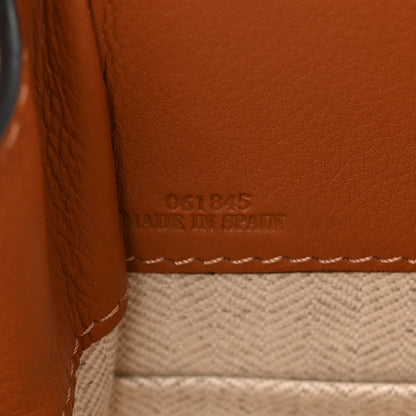 Loewe Calfskin Canvas Mini Hammock Shoulder Bag Natural Tan 7 of 10