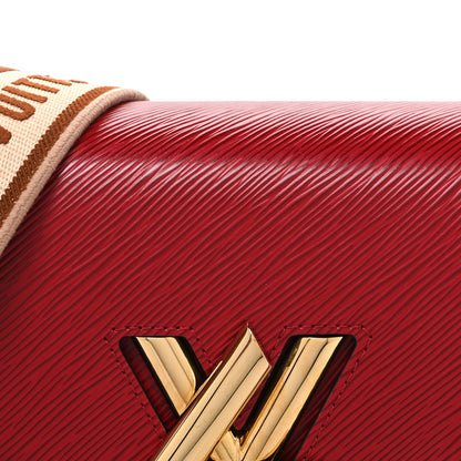 Louis Vuitton Epi Twist Shoulder Bag MM Rouge 7 of 10