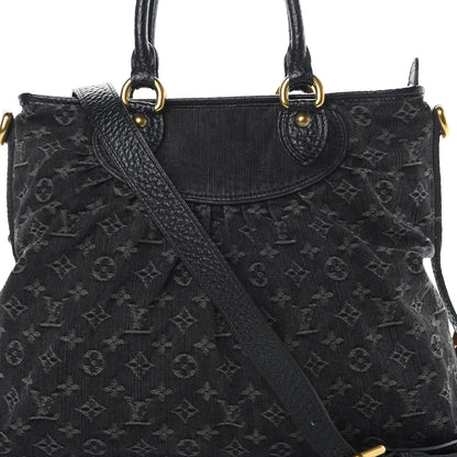 Louis Vuitton Denim Neo Cabby GM Black 8 of 13