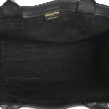 Christian Dior Calfskin Embossed Medium Book Tote Black 5 of 12
