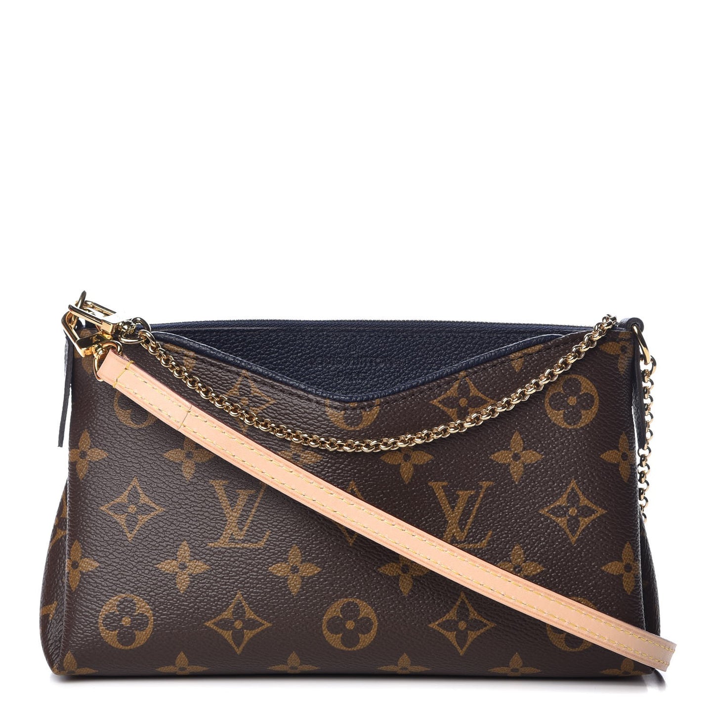Monogram Pallas Clutch Blue Marine