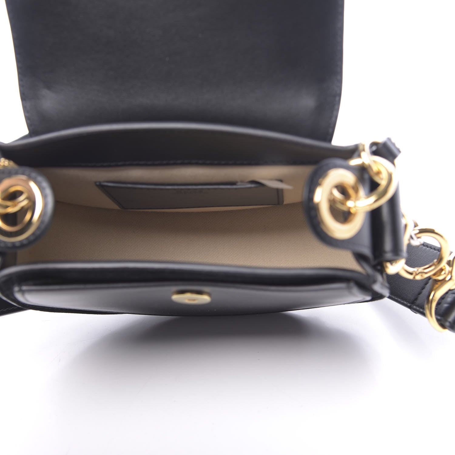 Chloe Calfskin Small Tess Bag Black 6 of 11