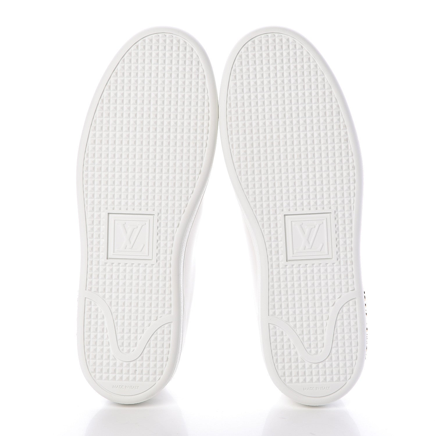 Louis Vuitton Calfskin Frontrow Sneakers 37 White 5 of 8