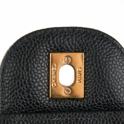 Chanel Caviar Quilted Maxi Single Flap Black 8 of 8