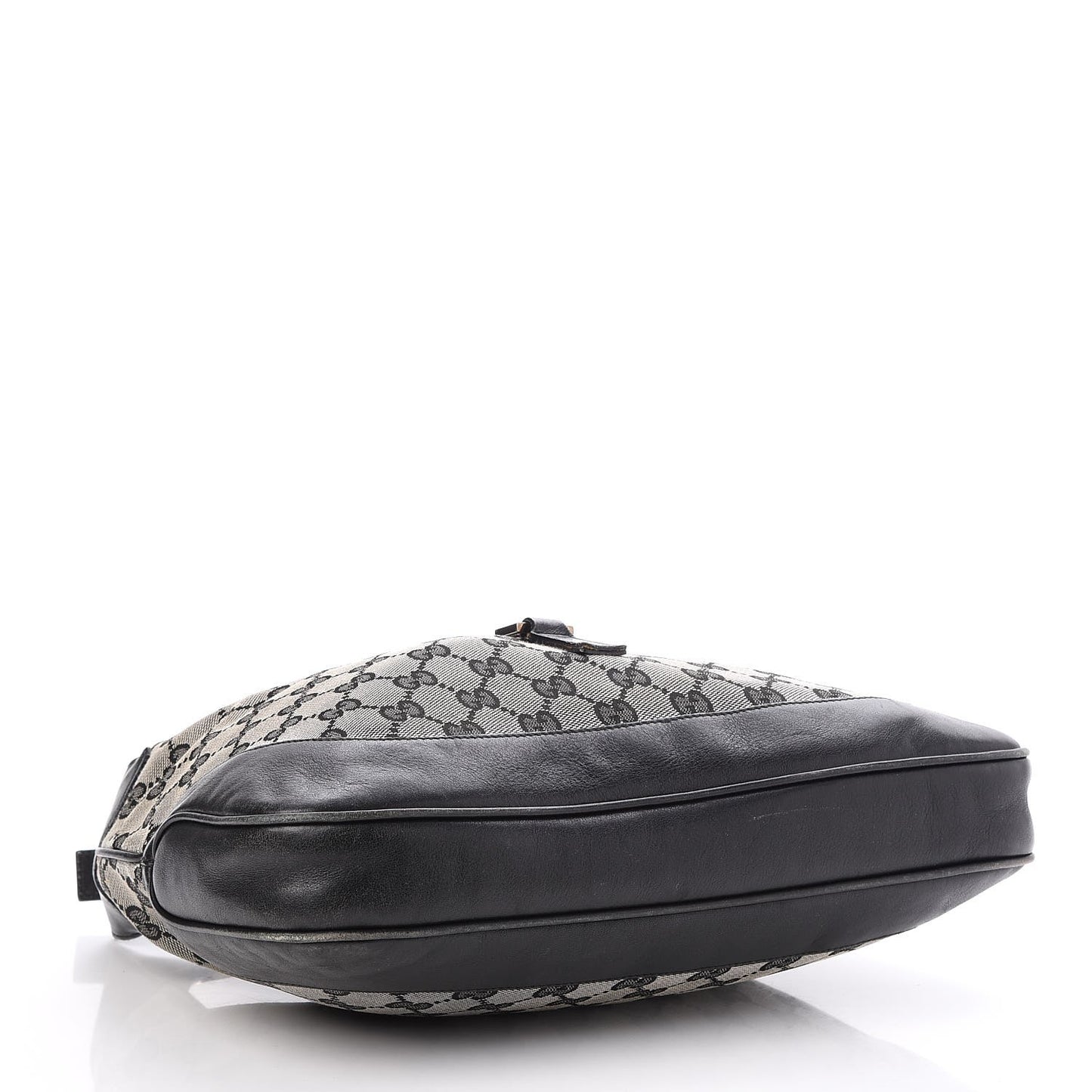 Denim Monogram Small Jackie O Hobo Black