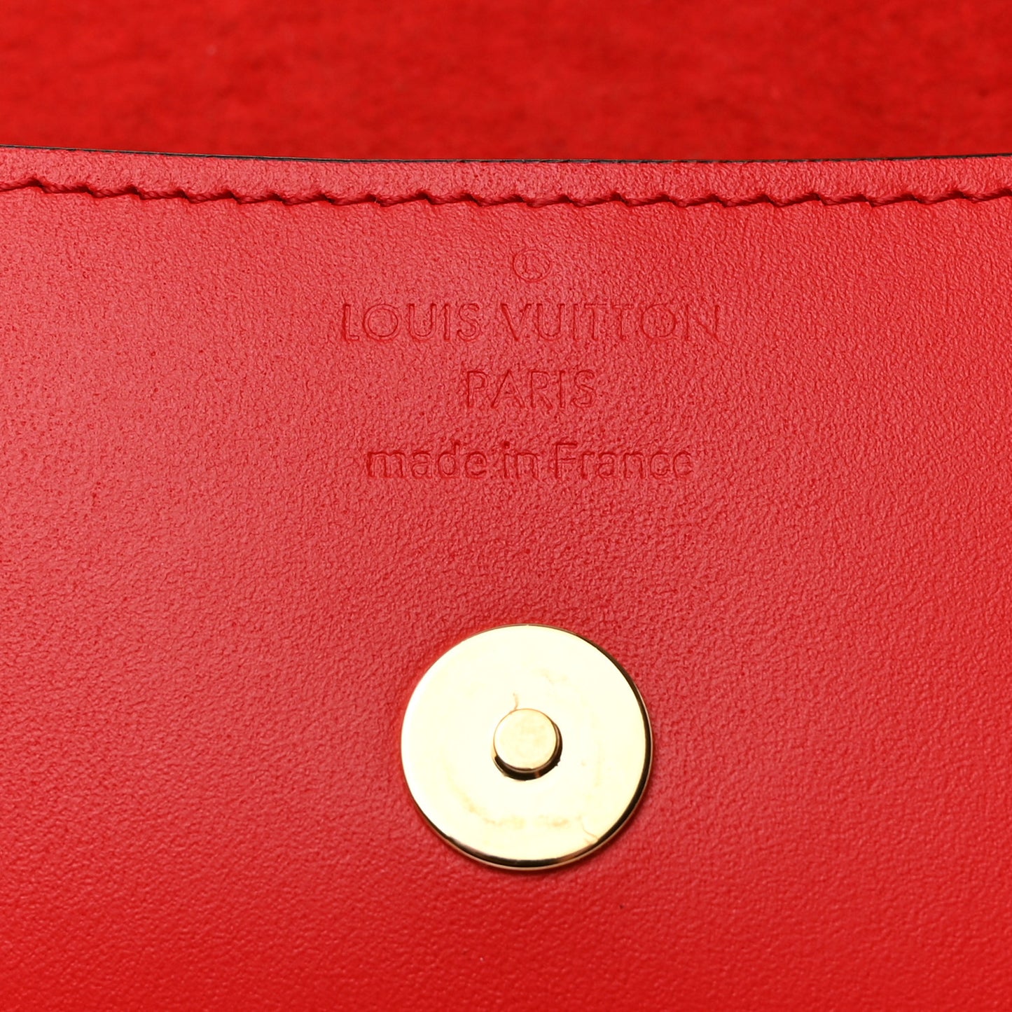 Monogram Woody Sunglass Case Rouge