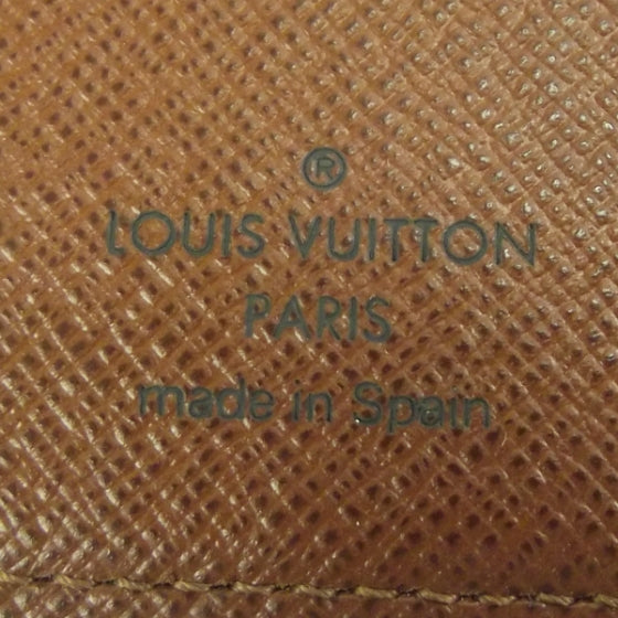 Monogram Pocket Agenda Cover