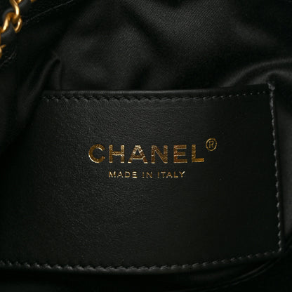 Chanel Caviar Quilted Mini Chanel 25 Handbag Black 6 of 10