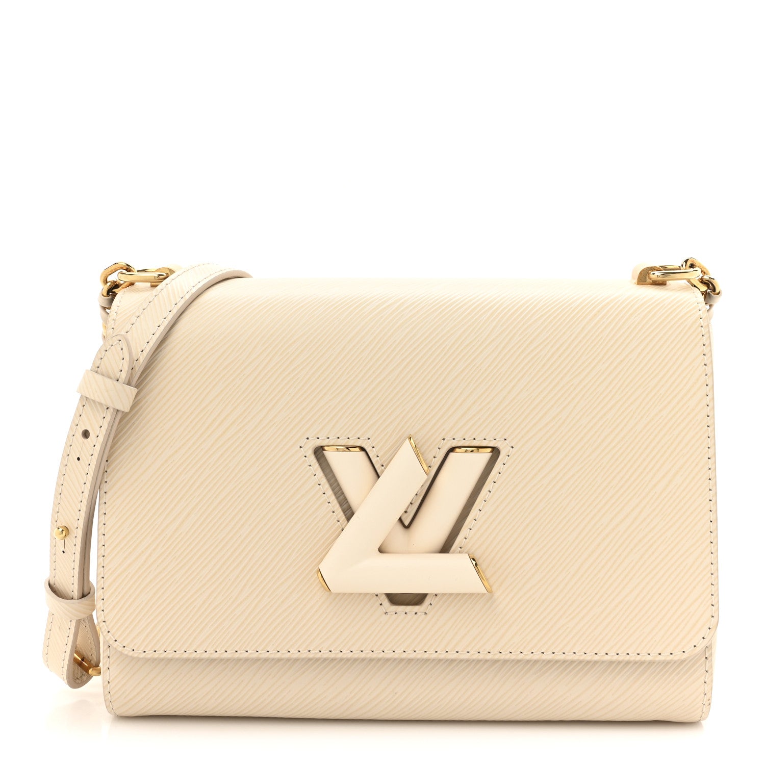 Louis Vuitton Epi Twist Shoulder Bag MM Quartz 1 of 13