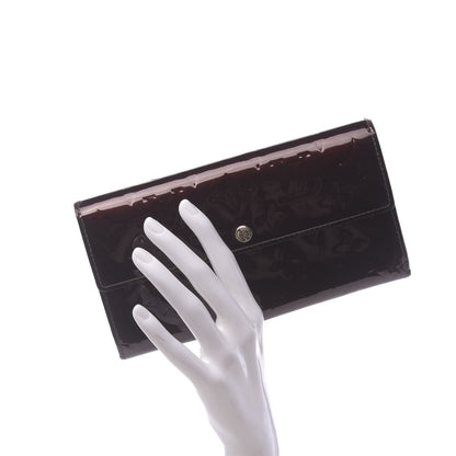 Louis Vuitton Vernis Sarah Wallet Amarante 2 of 9