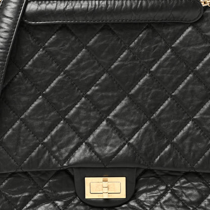 Chanel Aged Calfskin Quilted 2.55 Reissue 228 Flap Black 8 of 10