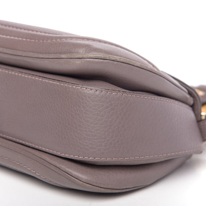 Gucci Calfskin Medium New Bamboo Top Handle Bag Mauve 9 of 16