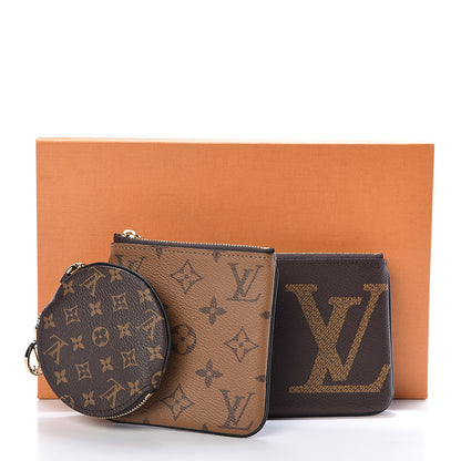 Louis Vuitton Reverse Monogram Giant Trio Pouch 9 of 9