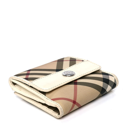 Burberry Supernova Check Wallet White 3 of 6