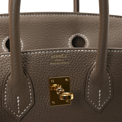 Hermes Togo Birkin 25 Etoupe 6 of 11