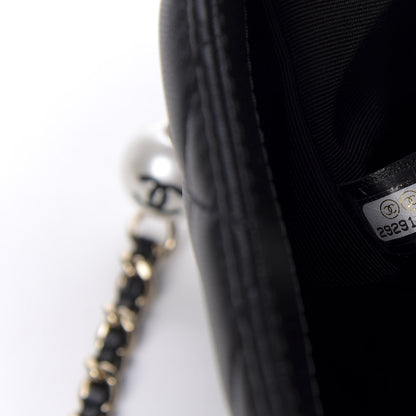 Chanel Lambskin Quilted Small My Precious Flap Black 9 of 10