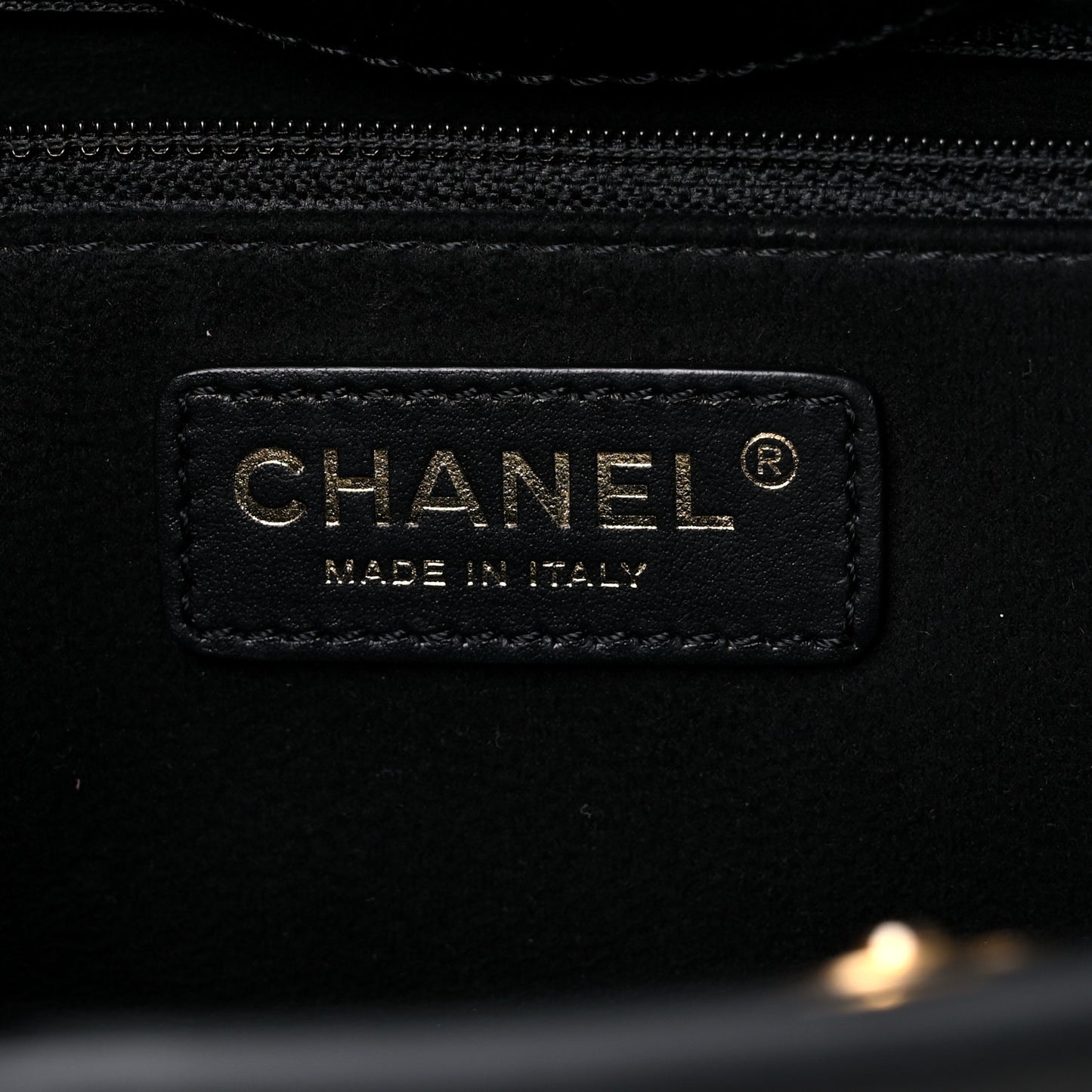 Caviar Small Studded Deauville Tote Black
