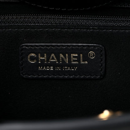 Chanel Caviar Small Studded Deauville Tote Black 6 of 10