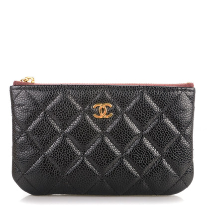 Chanel Caviar Quilted Small Pouch Black 1 of 7