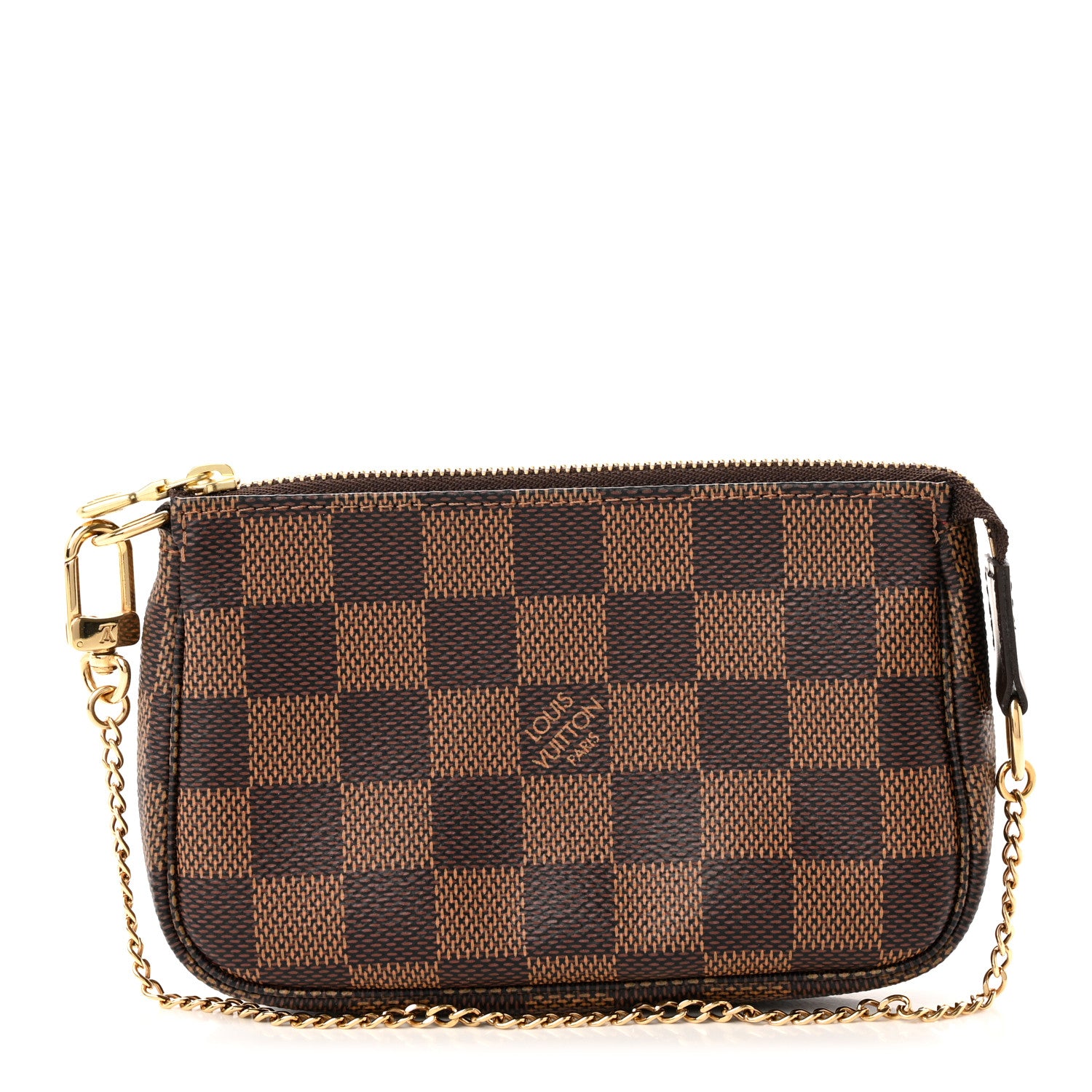 Louis Vuitton Damier Ebene Mini Pochette Accessories 1 of 8