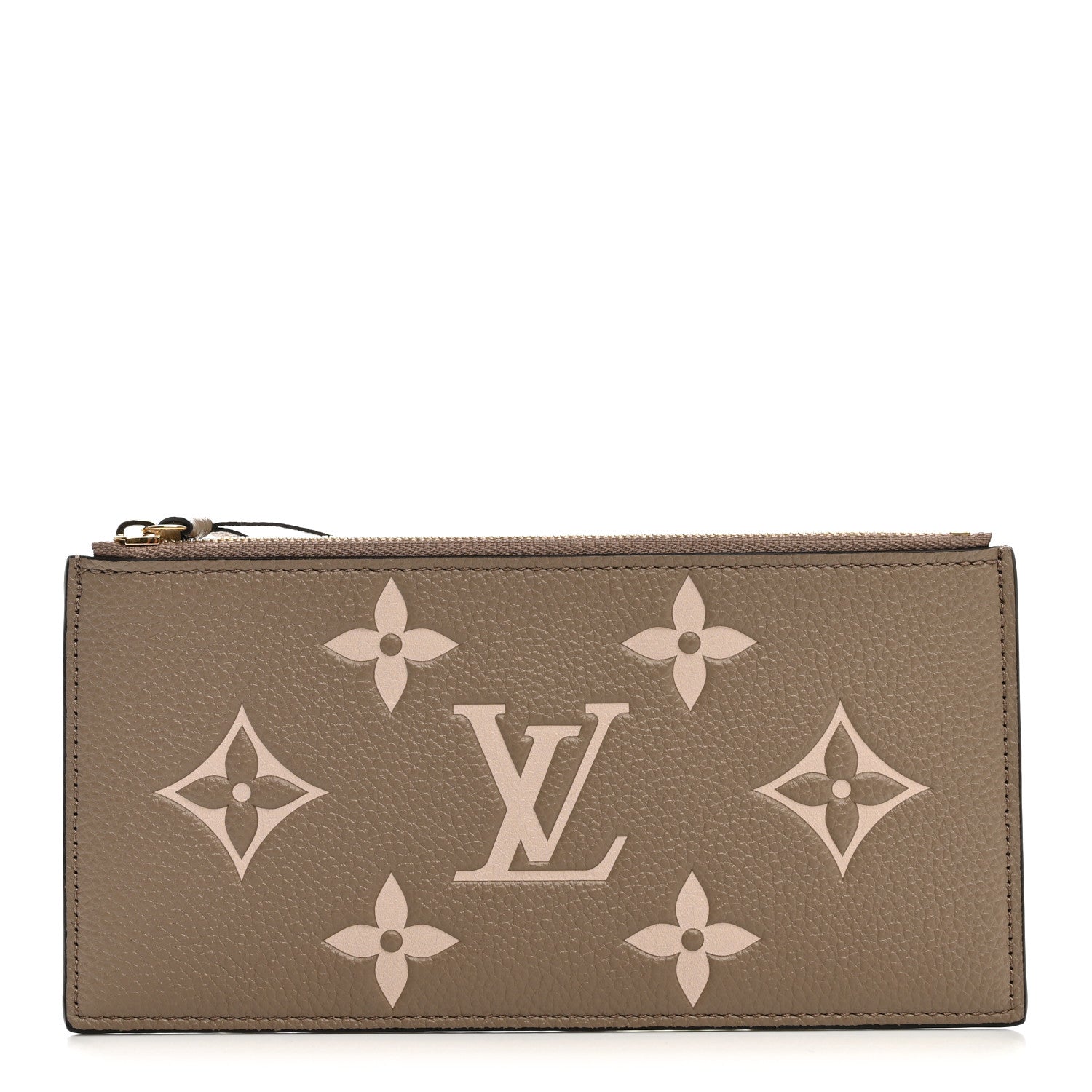 Louis Vuitton Empreinte Monogram Giant Pochette Felicie Zippered Insert Tourterelle Creme 1 of 6
